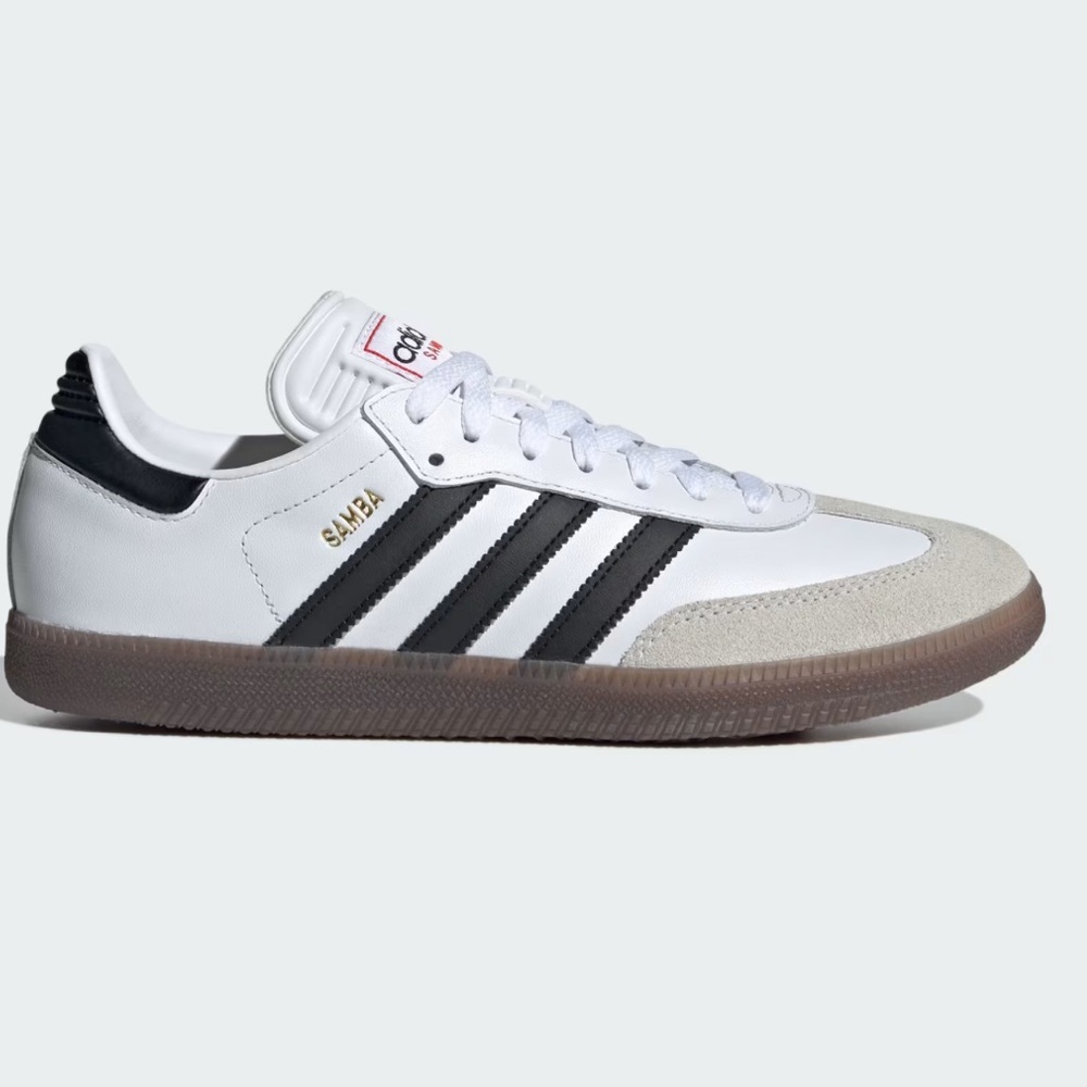 Adidas Samba Classic White and Black Shoes